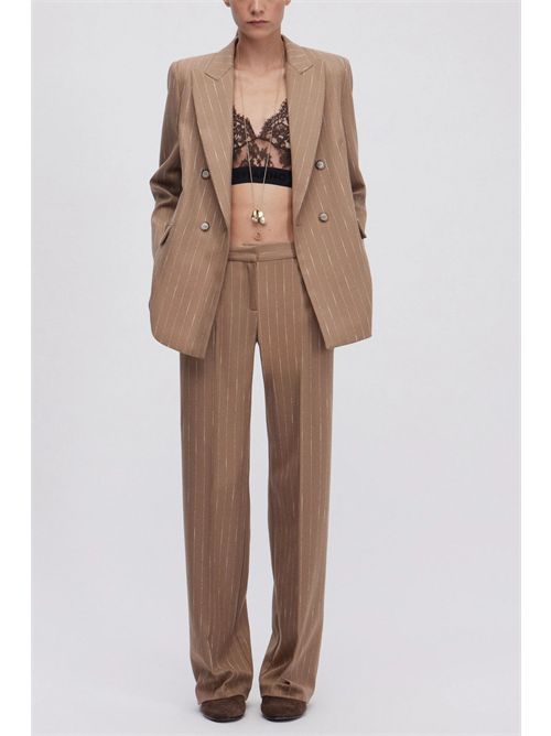 Double-breasted pinstriped jacket ERMANNO FIRENZE | D47EI010EB0MF278